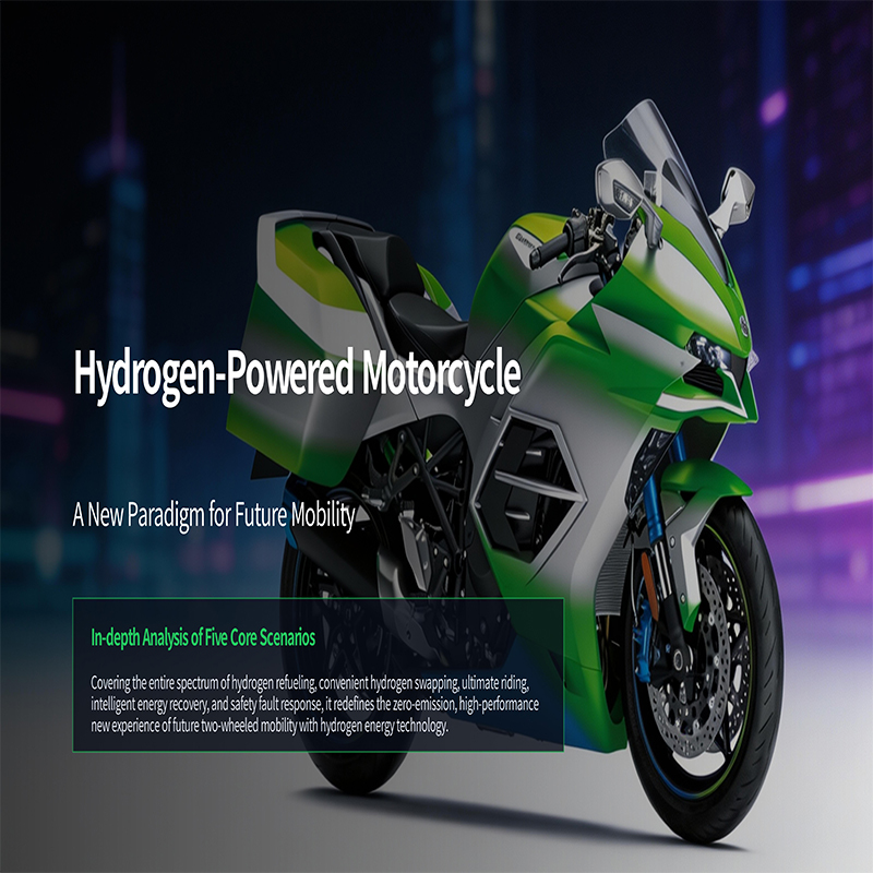 hydrogen-powered motorcycle
