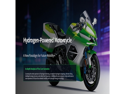 hydrogen-powered motorcycle